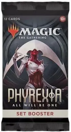6 Packs Magic: the Gathering Set Booster Pack Lot MTG Phyrexia all will be one - Image 1