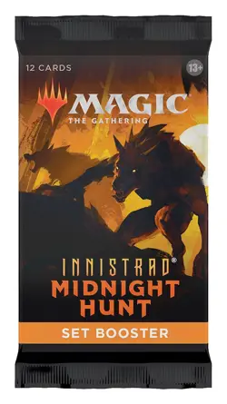 Magic: The Gathering Set Booster Pack Lot MTG Innistrad Midnight Hunt - Image 2