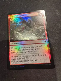 Impact Tremors - 0717 FDN MTG - Common Foil N/M - Starter - Image 1