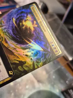 R 0350 Singularity Rupture EXTENDED ART FOIL Rare Edge of Eternities MTG EOE - Image 2