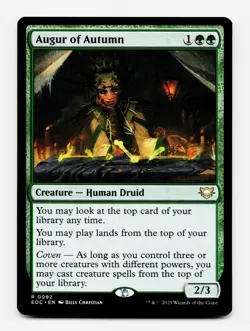 Augur of Autumn [Commander: Edge of Eternities] MTG Magic NM/M 🌳 - Image 1