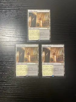3x Godless Shrine - Ravnica Allegiance - NM/LP - MTG Playset - Image 1