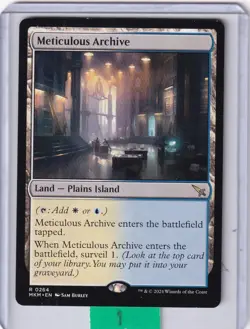 Meticulous Archive * Murders at Karlov Manor MTG Magic - Image 1