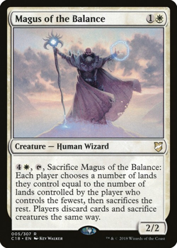 mtg magic Magus of the Balance commander 2018 FRENCH vf fr Mage de l'equilibre - Image 1