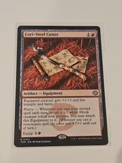 MtG - Cori-Steel Cutter Tarkir: Dragonstorm Regular - Image 1