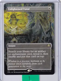 Enlighten Tutor (Borderless) * Dominaria Remastered MTG Magic - Image 1