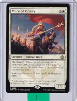 Voice of Victory FOIL * Tarkir Dragonstorm MTG Magic - Image 1