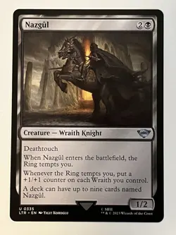 Nazgul The Lord of the Rings MTG Non-Foil Regular 0336 - Image 1