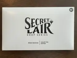 Secret Lair MTG Alien Auroras Galaxy Foil Edition Sealed - Image 1