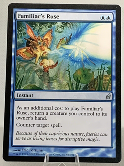 MTG Familiar's Ruse - NM Lorwyn 64/301 - Magic: The Gathering x2 - Image 2