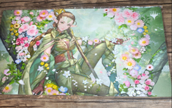 MTG Nissa, Resurgent Animist Playmat Sealed Japan limited WotC official New - Image 2