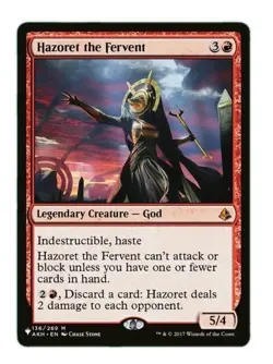 MTG | Hazoret the Fervent #136 | MYSTERY BOOSTER 2 | NM | EN | MAGIC - Image 1
