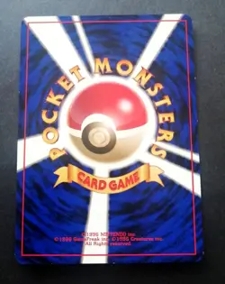 Magnemite No.081 Vending Series 2 Old back Vintage Glossy Pokemon Card Japanese - Image 2