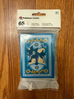 Pokemon Center Luxray Limitless Lightning Card Sleeves New - Image 1