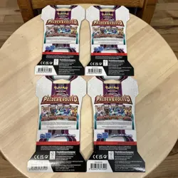 POKEMON SCARLET & VIOLET PALDEA EVOLVED SLEEVED BOOSTER PACK LOT OF 4 Brand New - Image 4