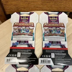 POKEMON SCARLET & VIOLET PALDEA EVOLVED SLEEVED BOOSTER PACK LOT OF 4 Brand New - Image 5
