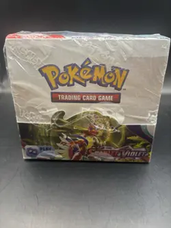 *Imperfect Box* Pokemon Scarlet and Violet Base Set Booster Box 2023 - 36 Packs - Image 1