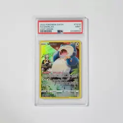 2022 POKEMON SWORD & SHIELD LOST ORIGIN #TG10 FULL ART/SNORLAX PSA 9 - Image 1