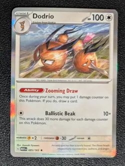 Dodrio 85/165 NM - Rare Holo - Pokemon Scarlet & Violet 151 English 2023 - Image 1