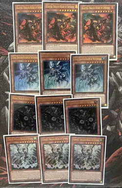 Yugioh Complete Tenpai Dragon Ruler Deck! Paidra Genroku Trident Chasma Spectral - Image 3