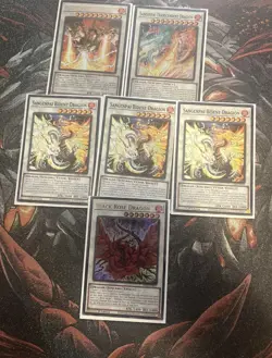 Yugioh Complete Tenpai Dragon Ruler Deck! Paidra Genroku Trident Chasma Spectral - Image 2