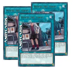 WHERE ARF THOUU 3x (Dove Tu AbbaiU) • Rara • JUSH EN028 • 1Ed • Yugioh ANDYCARDS - Image 1