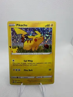 Pikachu SWSH039 General Mills Promo 2020 Holo Rare Holo Pokemon TCG Card - Image 1