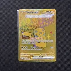 Pikachu EX Prismatic Evolutions Holo Hyper Rare Card 179/131 Sv: Prismatic - Image 1