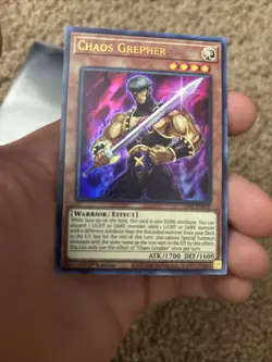 Yu-Gi-Oh Card - GFP2-EN039 - CHAOS GREPHER (ultra rare holo) - NM/Mint - Image 2