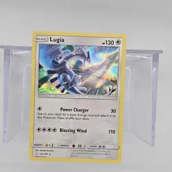 Pokemon Card Lugia 131/181 Sun & Moon Team Up Holo Rare NM - Image 1