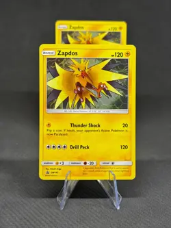 Zapdos - SM145 - Pokemon Sun & Moon Promo Holo Rare Card LP - Image 1
