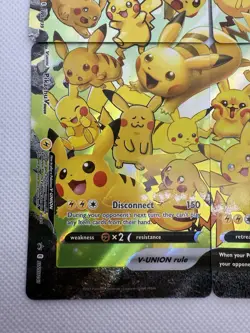 Pikachu V-Union SWSH139-142 [4 Card Set] Pokemon TCG Celebrations Promo - Image 5