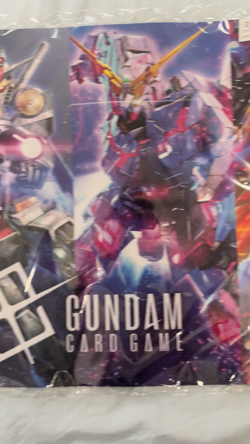 Chinese-Chinese-Card Mat From Official peripheral set 01 Gundam Card game - Image 2