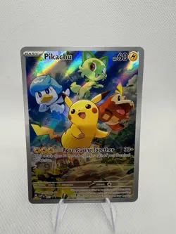 Pikachu 027 (SVP) Near Mint Holofoil Promo Pokemon Card - Image 1