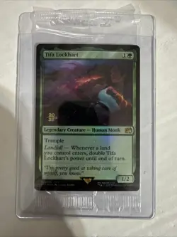 Tifa Lockhart Prerelease Foil English MTG Final Fantasy Near Mint ~ Sealed - Image 1
