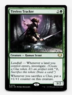 Tireless Tracker [Commander: Edge of Eternities] MTG Magic NM/M 🌳 - Image 1