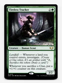 Tireless Tracker [Commander: Edge of Eternities] MTG Magic NM/M 🌳 - Image 3
