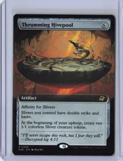 Thrumming Hivepool (Extended Art) Edge of Eternities Regular - NM #356 MTG EOE - Image 1