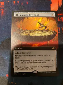 MTG Edge of Eternities Thrumming Hivepool Extended Art - Image 1