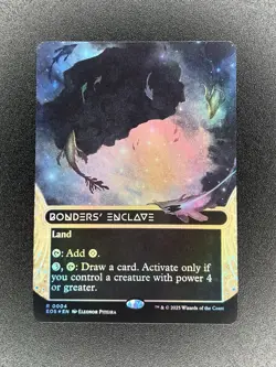 Bonders' Enclave 0004 R Borderless Foil Edge Of Eternities MTG NM - Image 1
