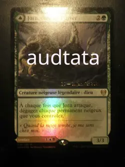 mtg magic Jorn, God of Winter kaldheim FOIL FRENCH vf fr Jorn, dieu de l'Hiver - Image 1