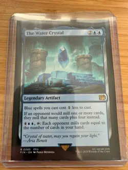 The Water Crystal Final Fantasy Regular Card NM MTG - Image 1