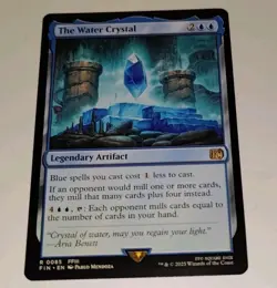 The Water Crystal Final Fantasy Regular Card NM MTG - Image 2