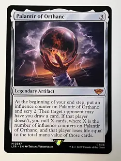 Palantir of Orthanc Lord of the Rings MTG Non-Foil Regular 0247 Mythic - Image 1