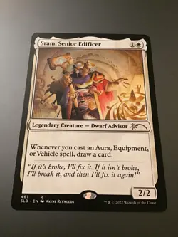 MTG Secret Lair #461 Sram, Senior Edificer NM - Image 1