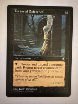 Tortured Existence Stronghold MTG Magic the Gathering NM - Never Played - Image 1