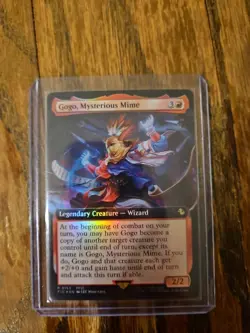 Gogo, Mysterious Mime - Extended Art Foil Final Fantasy FIC MTG - Image 1