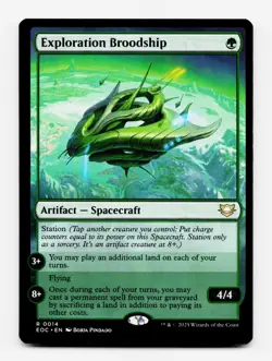 Exploration Broodship [Commander: Edge of Eternities] MTG Magic NM/M 🌳 - Image 1