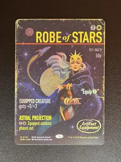 Robe of Stars 0121 FOIL SHOWCASE - Special Guest - NM MTG - Image 3