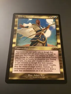 MTG Secret Lair #252 Teferi, Time Raveler Retro Frame NM - Image 1